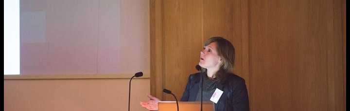 La Dr.ssa Anita Böing al Symposium IZON 2015