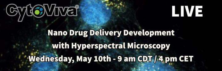 Sviluppo di Nano Drug Delivery con microscopia iperspettrale - Mercoledì 10 maggio - Dalle 16